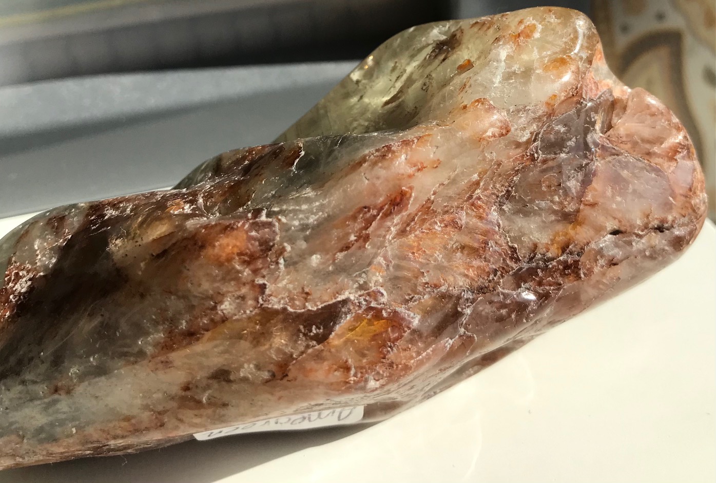 Amegreen - amethyst and whit quartz