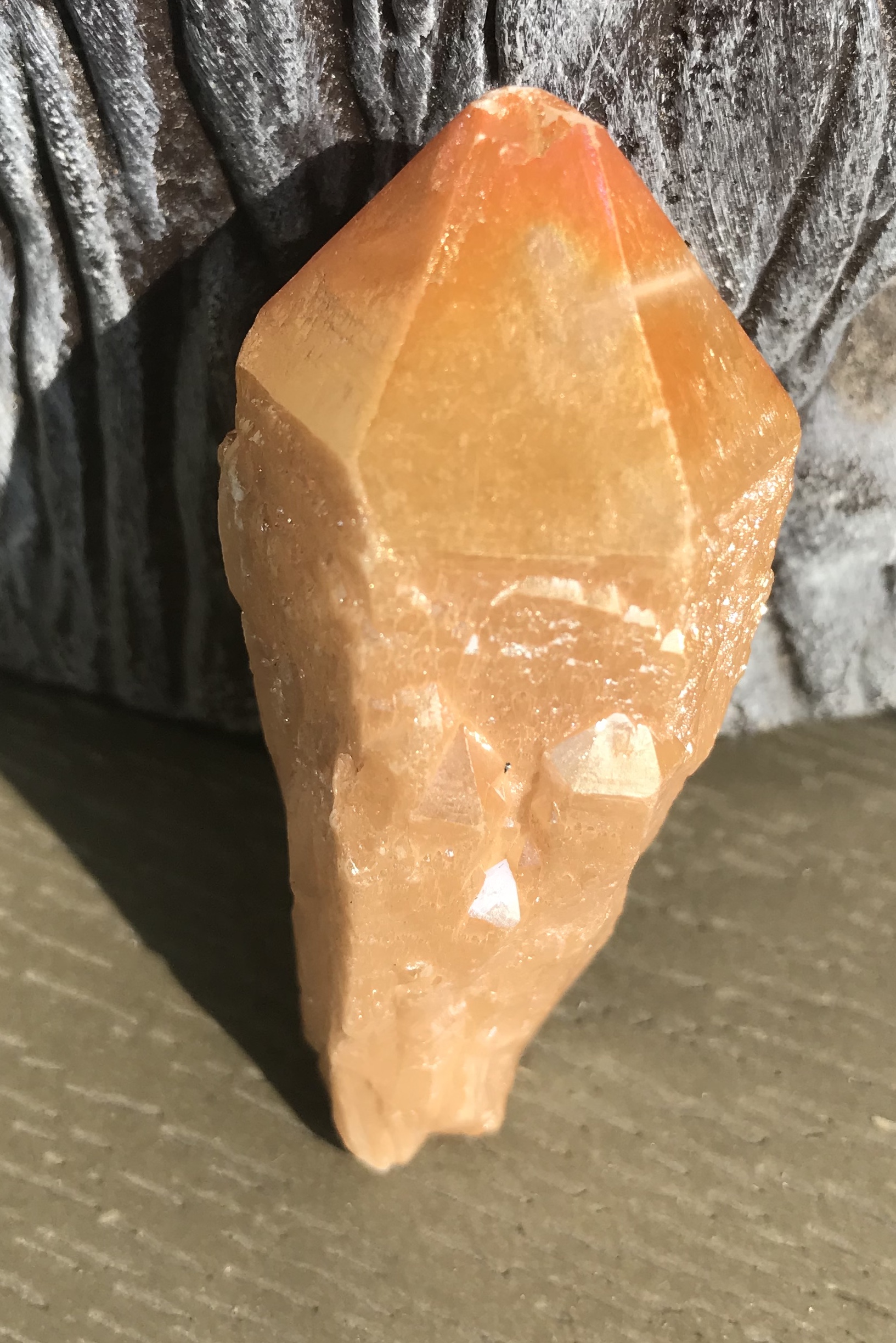 yellow-orange tangerine aura